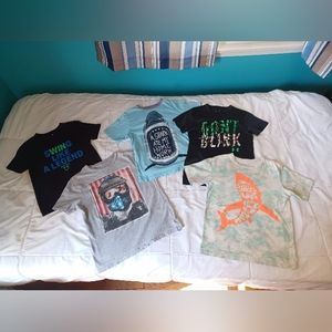 Size 7 Boy's Short-sleeve Shirt Lot